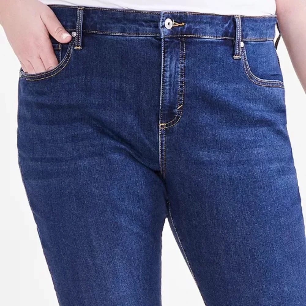 🆕 Style & Co Blue Boot Cut Denim Jeans (Size 20 W) - Picture 10 of 11